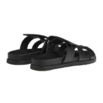 Hermes Chypre Sandal – Noir Calfskin Leather - Image 3