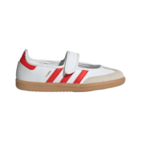 Adidas Samba Jane White Red Gum