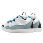 Lanvin Leather Curb – White Blue - Image 3