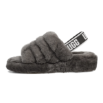 UGG Fluff Yeah Slide – Charcoal - Image 3