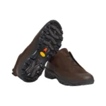 Zegna – Triple Stitch Monte Grained Calf Leather Brown Slip On Sneakers - Image 3