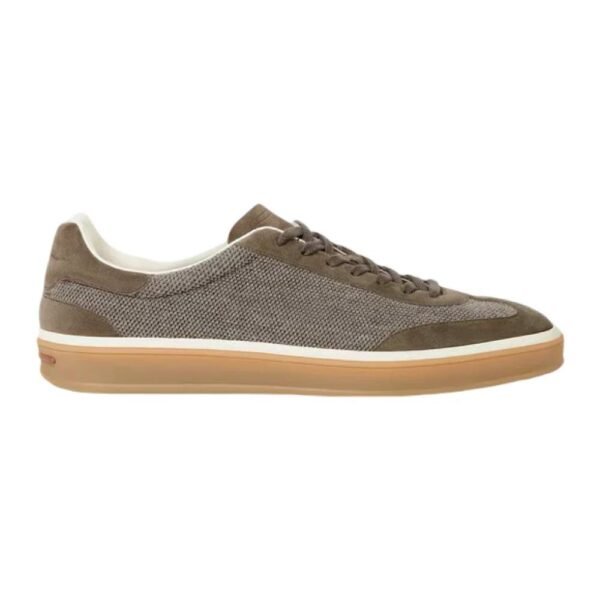 Loro Piana Tennis Walk Sneaker Pecora Nera