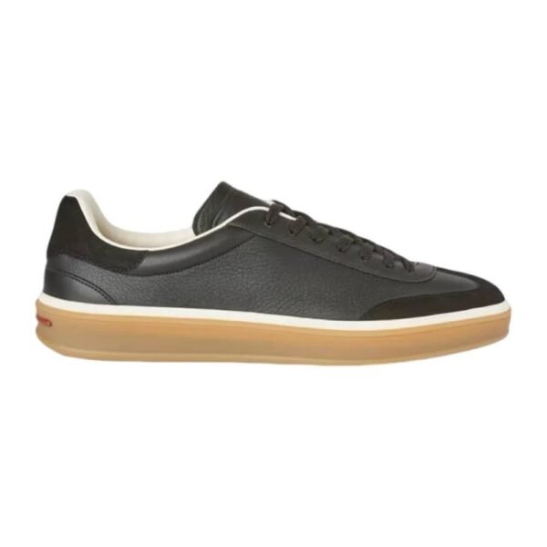 Loro Piana Tennis Walk Sneaker calfskin black